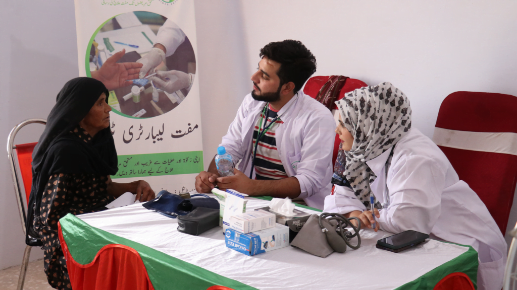 Free Medical camp in D. I. Khan New City