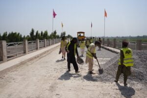 D. I. Khan New City road construction